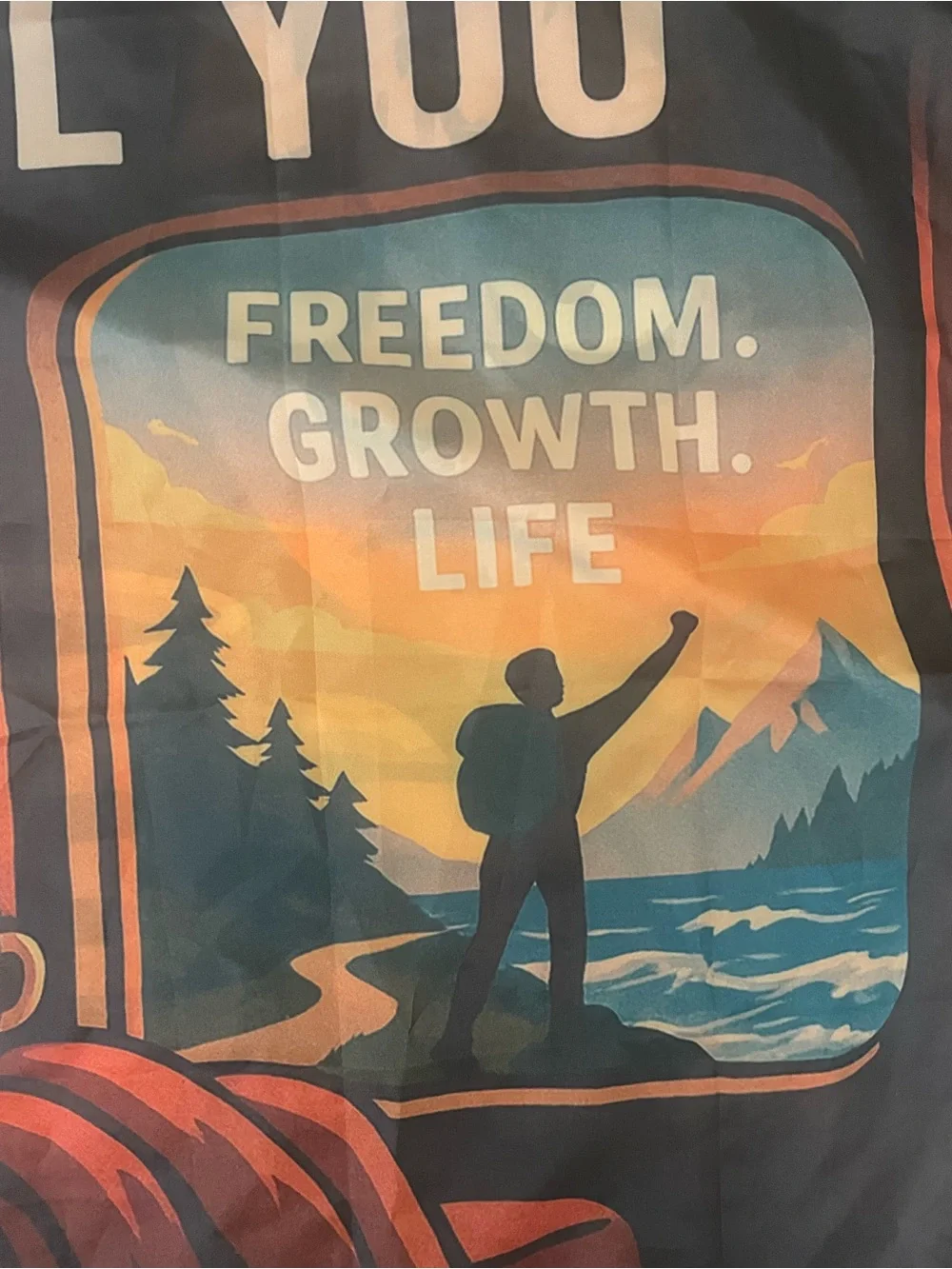 Your Comfort Zone Will Kill You Freedom Growth Life Inspirational Office Banner